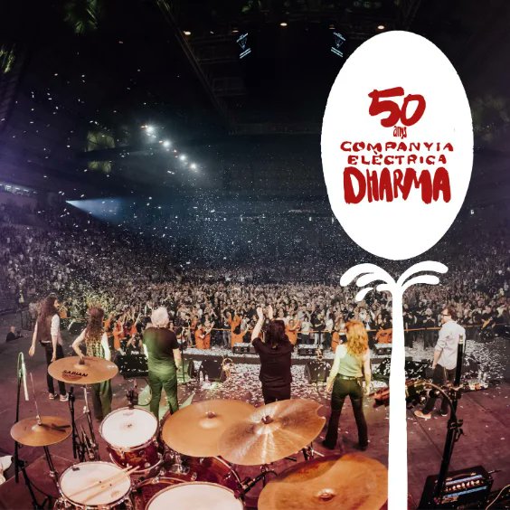 La Companyia @ElectricaDharma presenta '50 anys', el seu últim àlbum enregistrat en directe al Palau Sant Jordi de Barcelona. Amb col·laboracions especials i un codi QR per accedir al concert complet. #CompanyiaElectricaDharma #50Anys uepmallorca.app/companyia-elec…