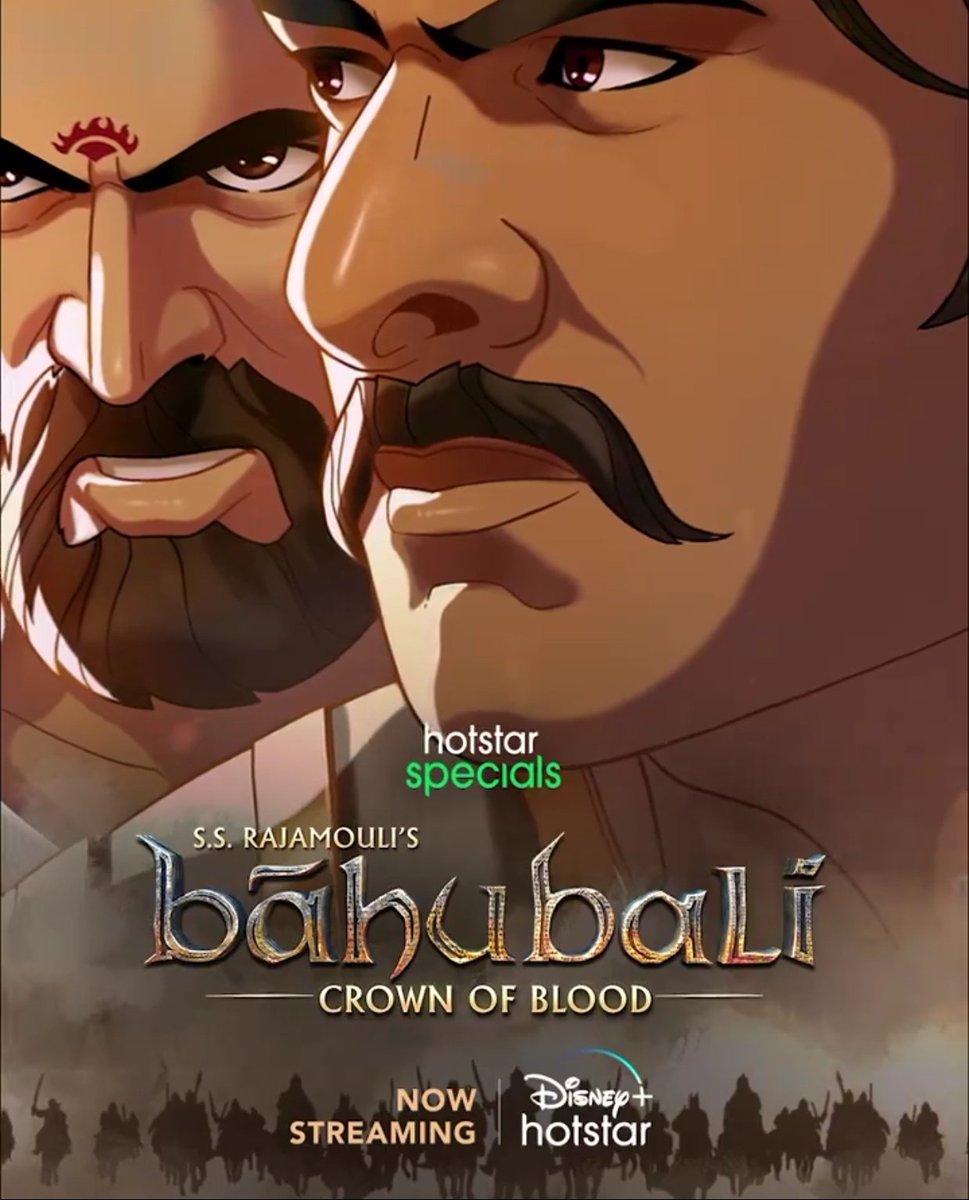 BAHUBALI: CROWN OF BLOOD IS NOW STREAMING ON HOTSTAR #bahubalicrownofblood #bahubalionhotstar #bahubali #bahubali2 #bahubali2theconclusion #prabhas #bhallaladeva #ranadaggubati #anushkashetty #devsena #sathyaraj #tamannahbhatia #ssrajamouli #moviemanblogger @moviemanblogger