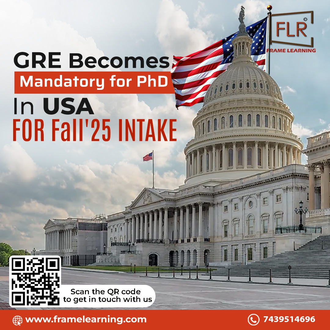 PalGargipal24's tweet image. Frame Learning offers top GRE coaching in Kolkata. With GRE becoming mandatory for PhD admissions in the USA 🇺🇸📚 our expert instructors and tailored curriculum will prepare you to excel. 🌟Learn more- framelearning.com/our-courses/gr…
#GREprep #Kolkata #FrameLearning #bestgretutoringclass