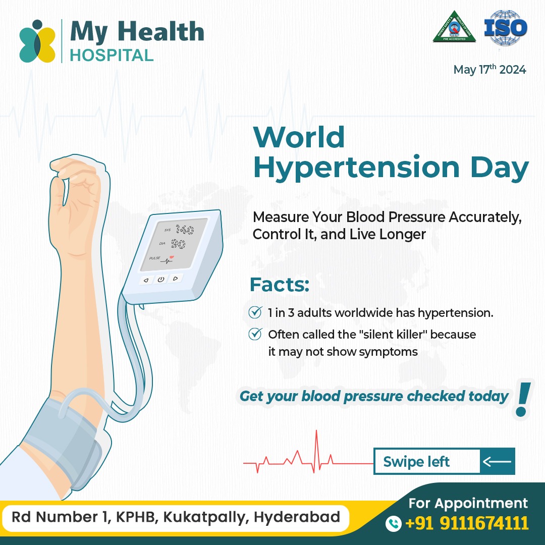 @Kaur_aman143 🌍🩺 It's #WorldHypertensionDay! High blood pressure is a silent killer. Regular check-ups, a balanced diet, and a healthy lifestyle can help manage it. Know your numbers, take control, and spread awareness! 💪❤️ #HypertensionAwareness #HeartHealth #StayHealthy