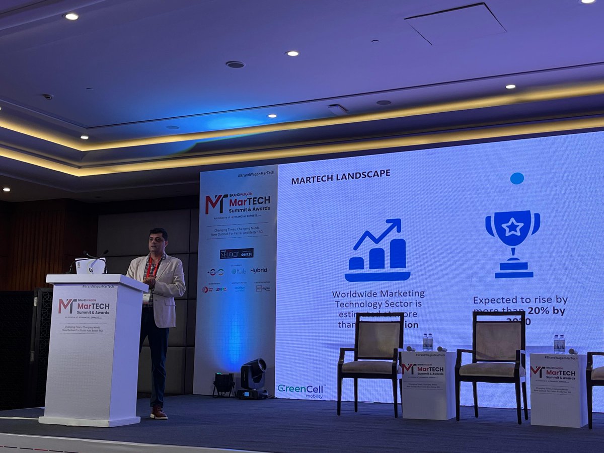 LIVE at #BrandWagonMarTech Summit 2024

We are now witnessing an enlightening Keynote Address, titled – Building a Brand via Technology by Devndra Chawla, MD and CEO, GreenCell Mobility. 

<a href="/devendrachawla/">Devndra  Chawla</a> #GreenCellMobility #Summit2024