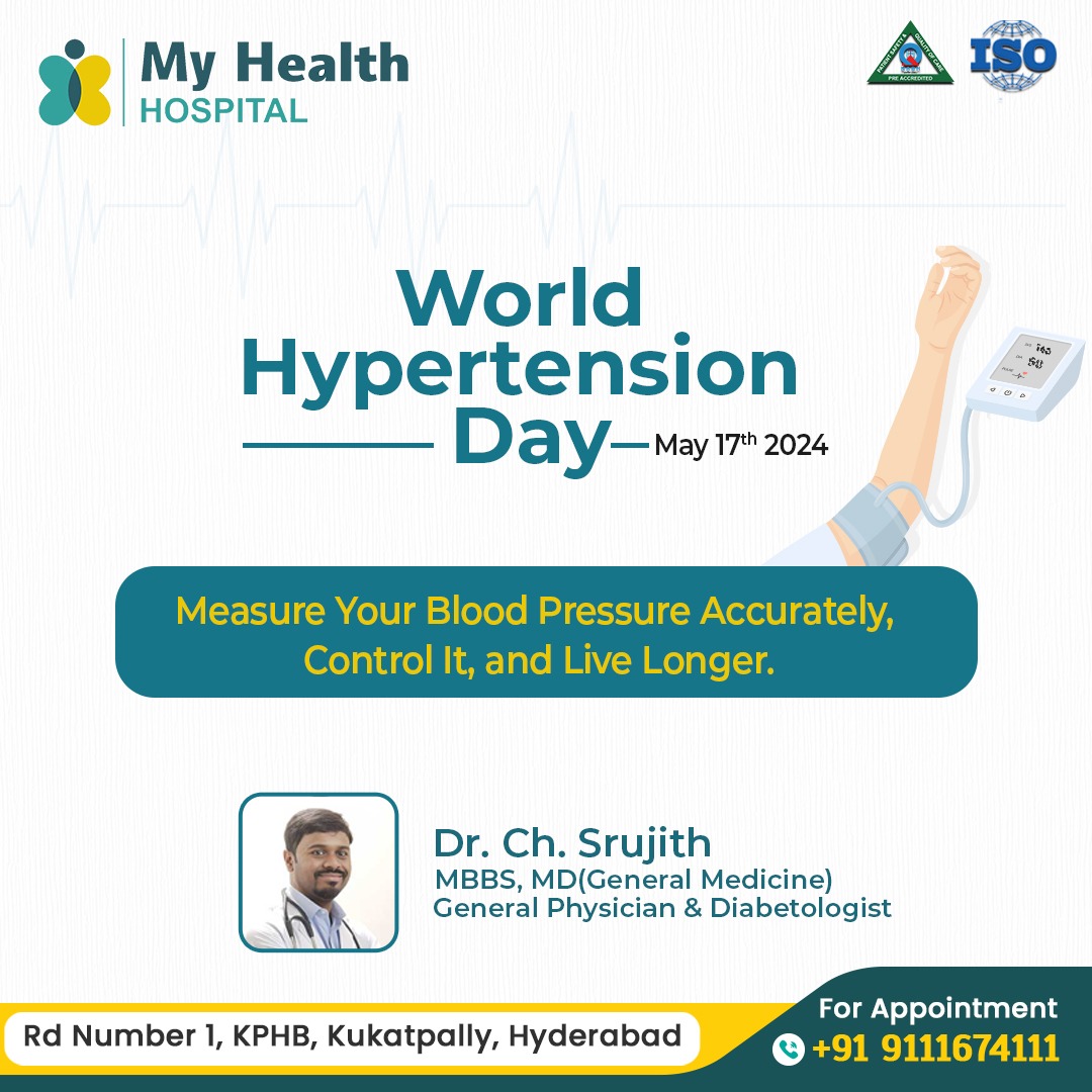 @__iMVishal 🌍🩺 It's #WorldHypertensionDay! High blood pressure is a silent killer. Regular check-ups, a balanced diet, and a healthy lifestyle can help manage it. Know your numbers, take control, and spread awareness! 💪❤️ #HypertensionAwareness #HeartHealth #StayHealthy