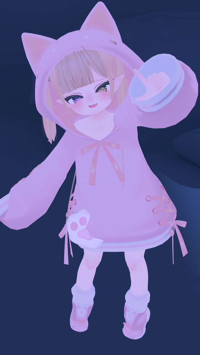 ぶいちゃのお友達くださぁい♩
 #VRchat始めました 
 #VRchat