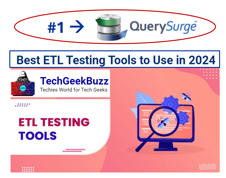 QuerySurge's tweet image. The #1 ETL Testing Tool - again!  techgeekbuzz.com/blog/best-etl-… #ETLtesting #testautomation #dataquality #devops #ArtificialIntelligence