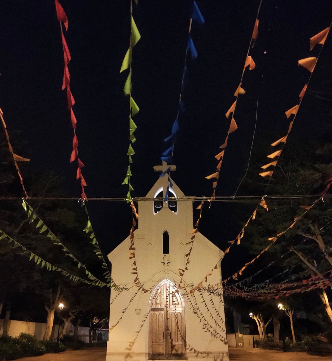 🪅 #Guamasa engalanada Iglesia de Santa Rosa de Lima 1929 San Cristóbal de #LaLaguna