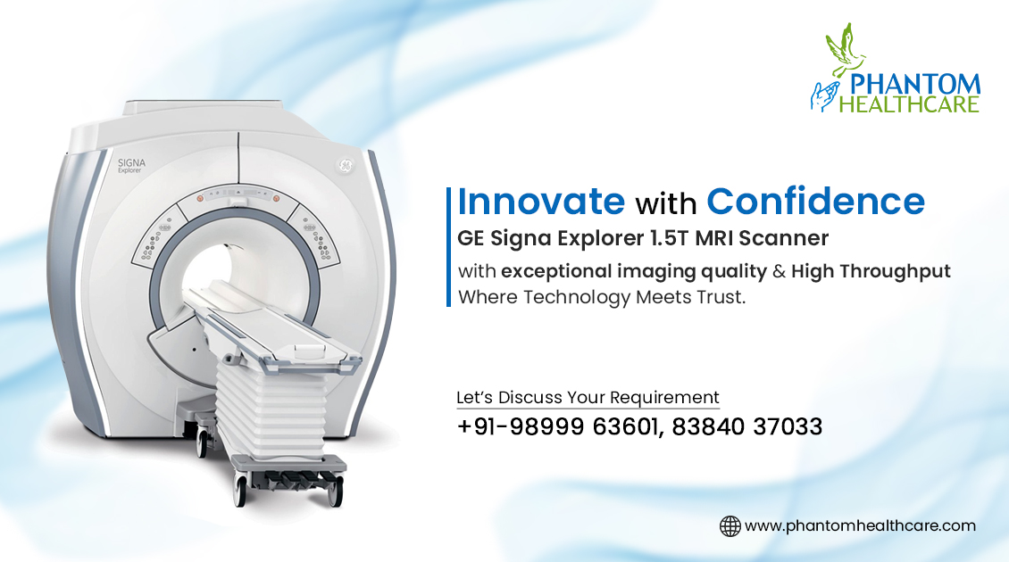 Procurement of a refurbished advanced technology 1.5T GE Signa Explorer MRI machine for your 📷diagnostic centre. These imaging equipment offer exceptional imaging quality and high throughput. All imaging equipment is available with quality and 📷trust.