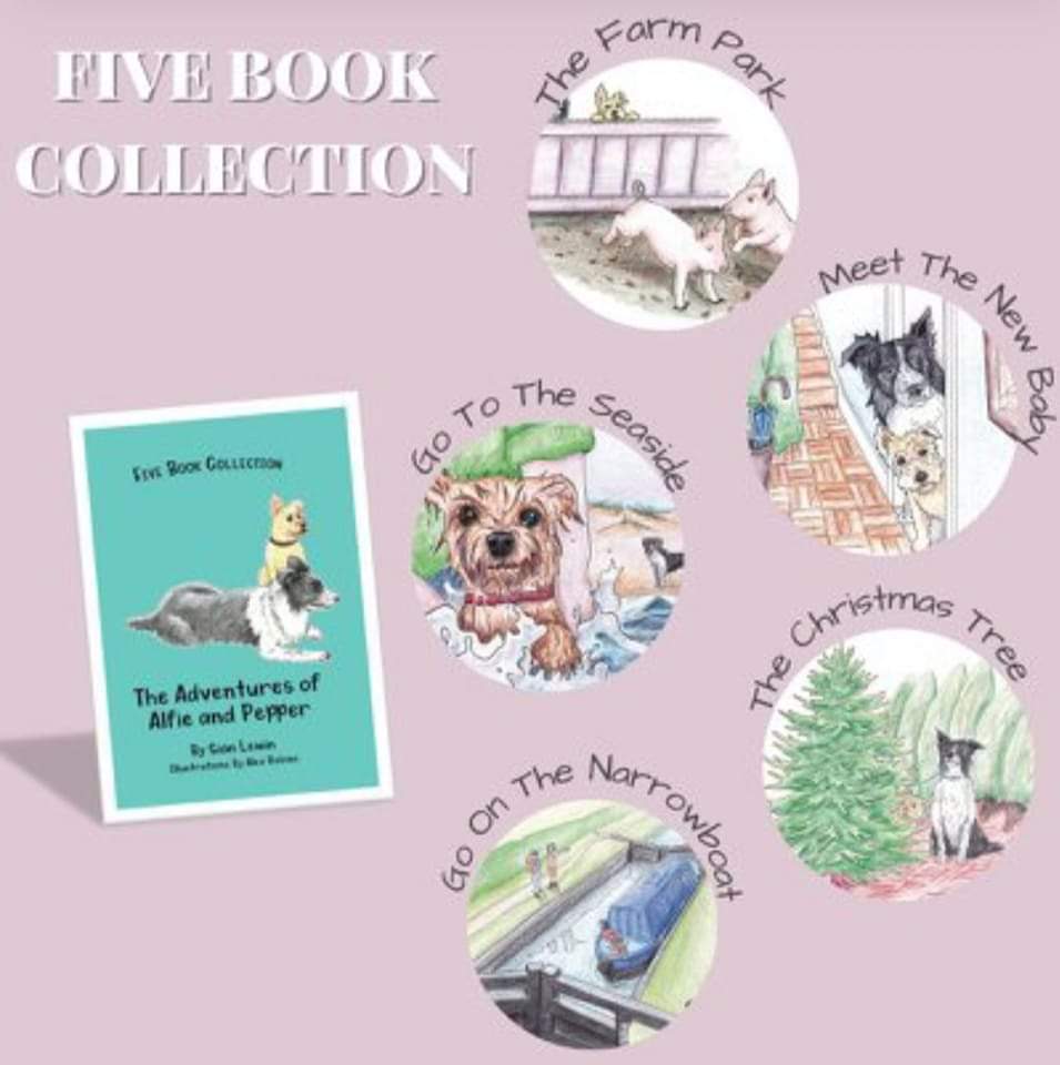 amzn.to/3QsL7mW 👆🏻🐾 What can be better than one Alfie & Pepper story? Well it's FIVE! This hardback book has the first 5 stories 🐾 Plus on our website & #YouTube #freevideos to follow along to 👇🏻 theadventuresofalfieandpepper.com #TheSueAtkinsBookClub #SBSwinner #kidslit