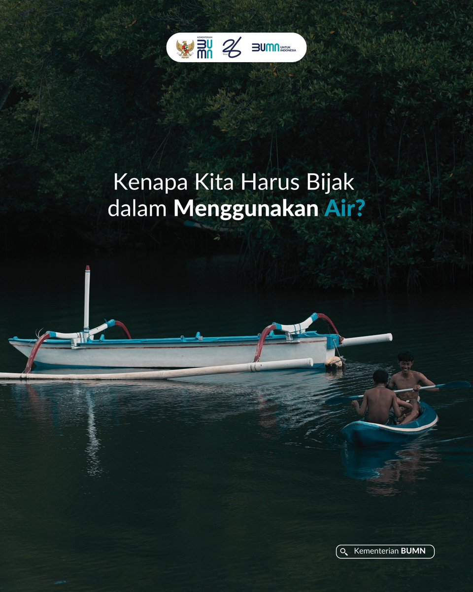 #SobatBUMN, Indonesia kembali dipercaya menggelar kegiatan internasional, kali ini pertemuan bertajuk World Water Forum ke-10.