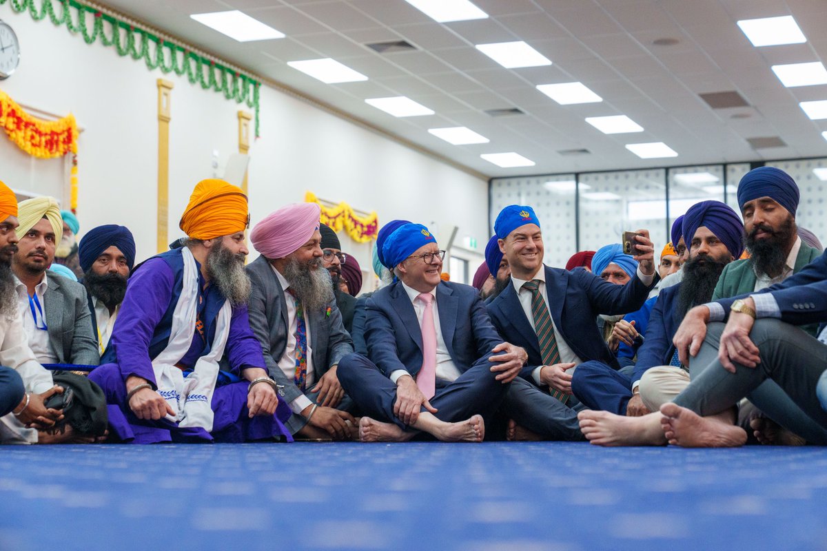 It was such a pleasure to open the newly renovated Khalsa Shaouni Sikh Temple in Melbourne.