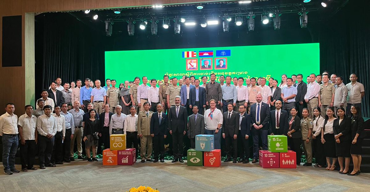 The Community Action for Sustainable Forests Project has launched to drive sustainable forest management and boost local livelihoods in Cambodia. @MAFFCambodia @EnvCambodia @RecoftcCambodia @WCSCambodia @SwissDevCoop @SwissAmbTHA