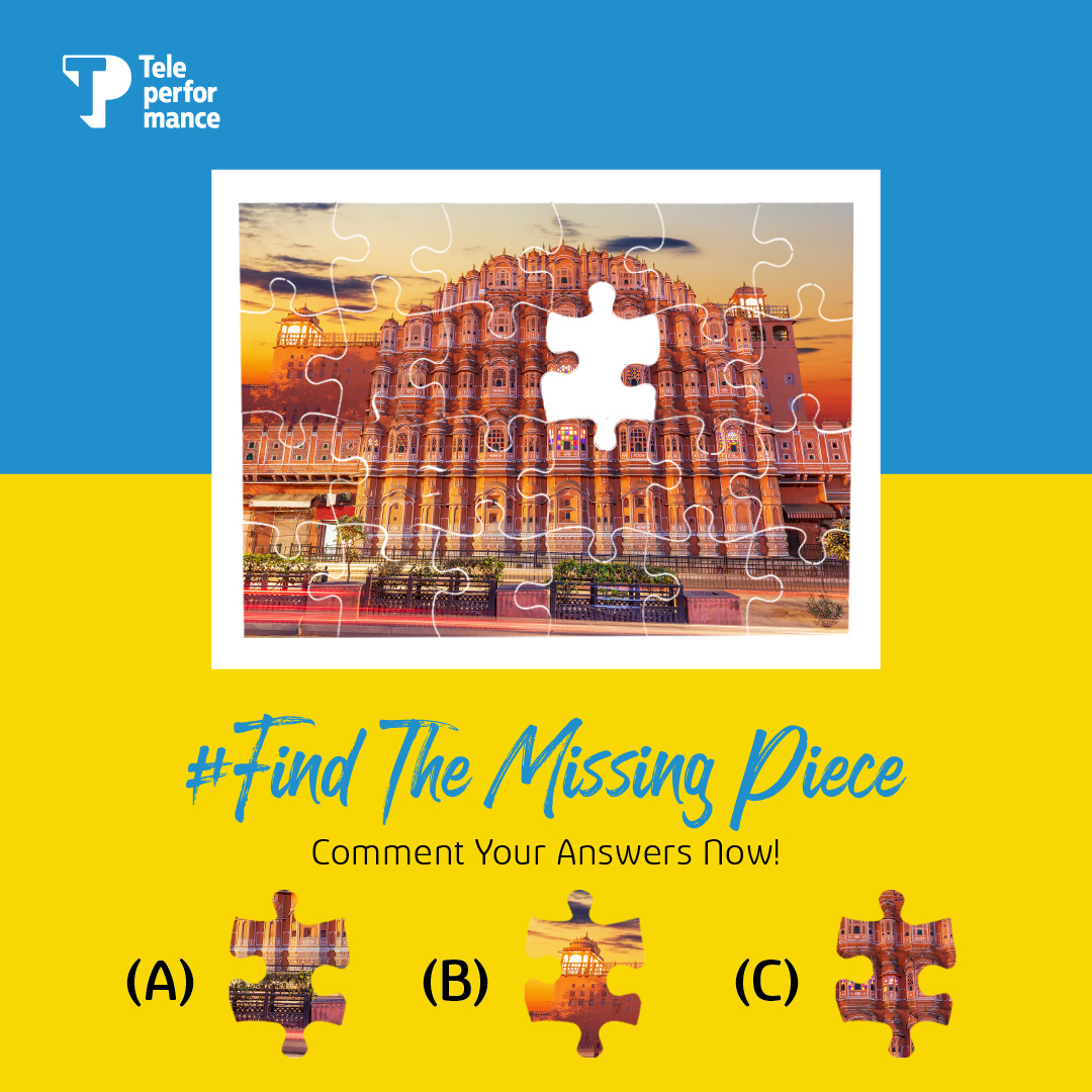 It's time to #FindTheMissingPiece!

Which one is the correct answer: A, B, or C?

Share your Answers Now!

#TPIndia #Friday #FindTheMissingPiece