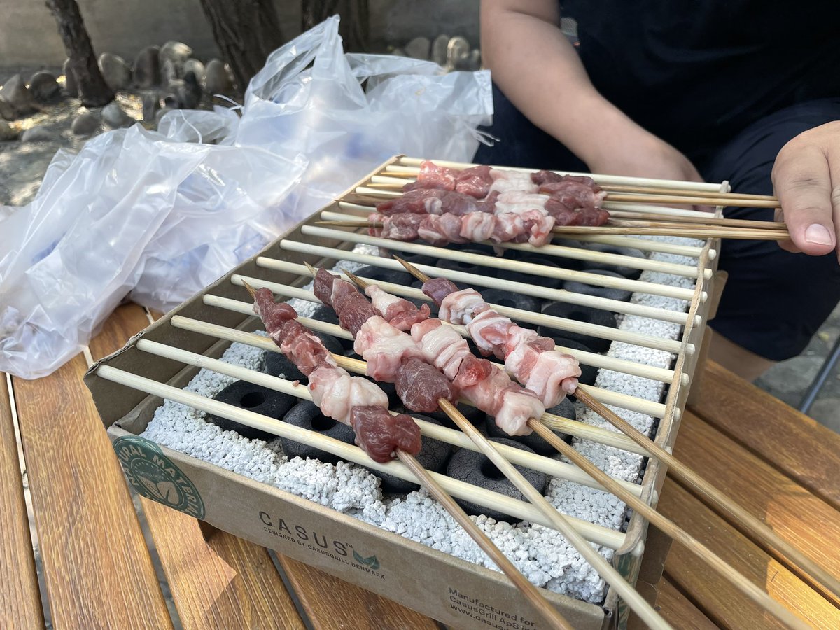 BjSushi's tweet photo. 午休野炊 https://t.co/rmbzXRIiyc