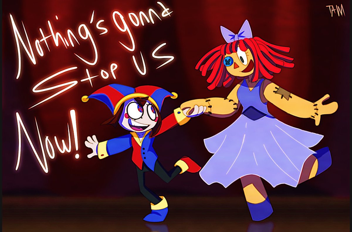 Here it is! Just Pomni and Ragatha doing the ending number from Cats Don’t Dance! #tadc #theamazingdigitalcircus #buttonblossom #tadcfanart #theamazingdigitalcircusfanart #tadcpomni #tadcragatha