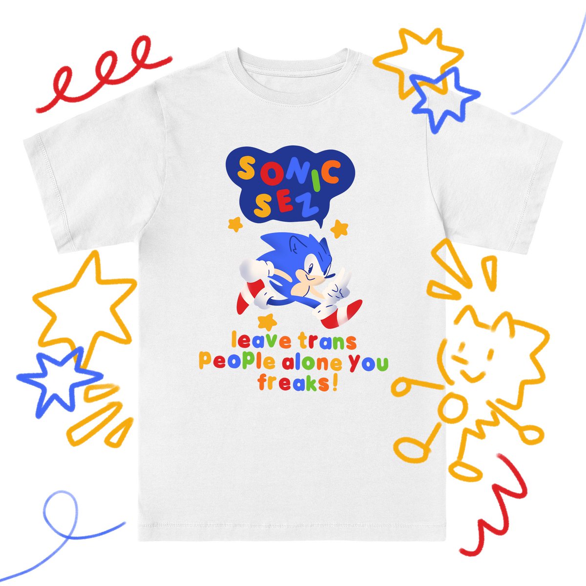 I created a T-shirt campaign! Half of my profit will be donated to <a href="/Mermaids_Gender/">Mermaids</a>! Take a look if you’d like! everpress.com/dashboard/camp…