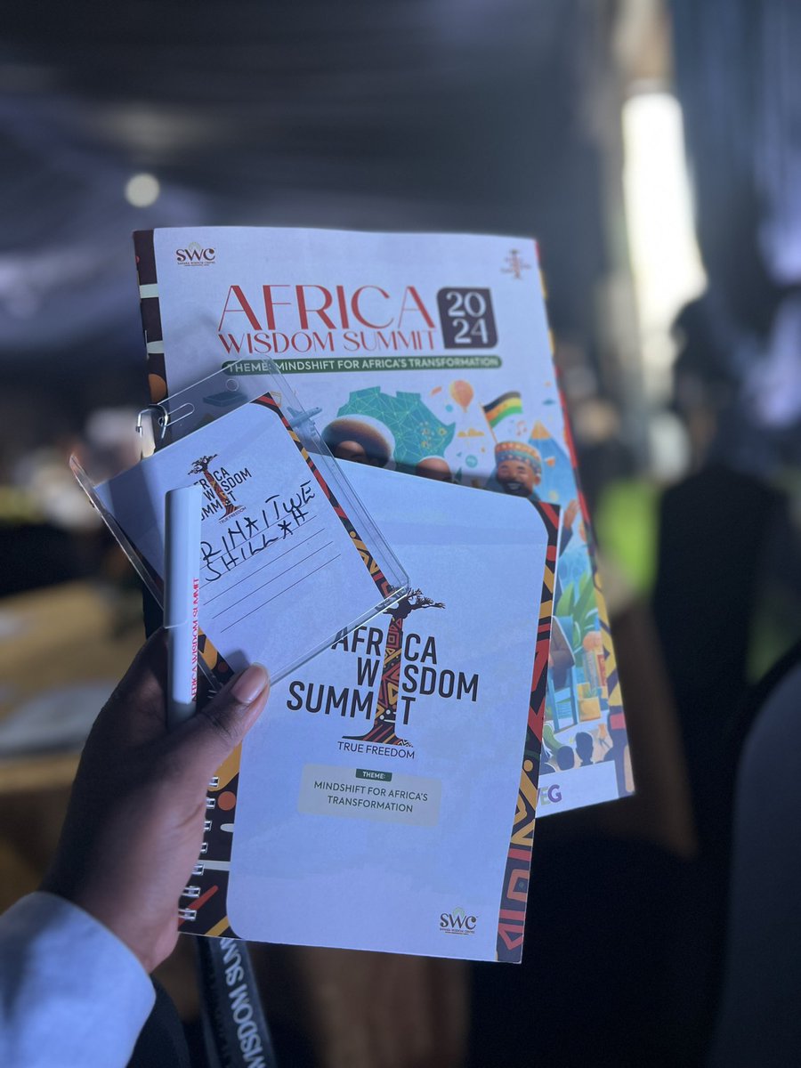 shillahshan's tweet photo. Check in tweet
#AfricaWisdomSummit
#AFWS24 https://t.co/Sw8nVJXSuc