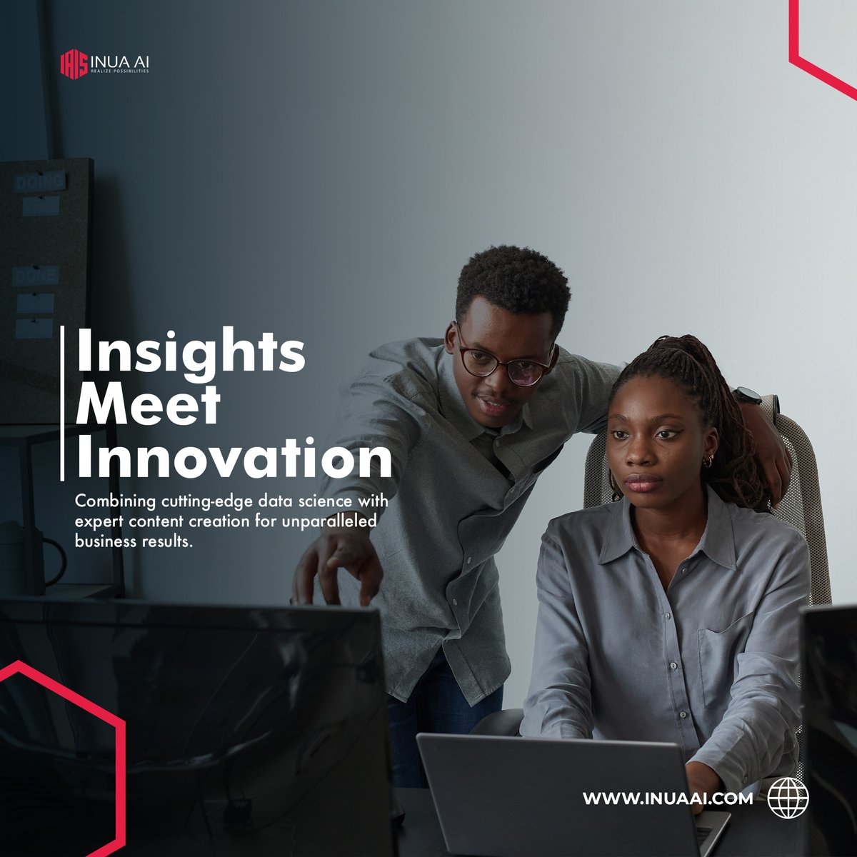 Unlock the power of data with @INUA_AI's Content & Data Science services. Our experts transform insights into actionable strategies that drive real business results, empowering organizations to make informed decisions and optimize operations. #DataScience #ContentCreation