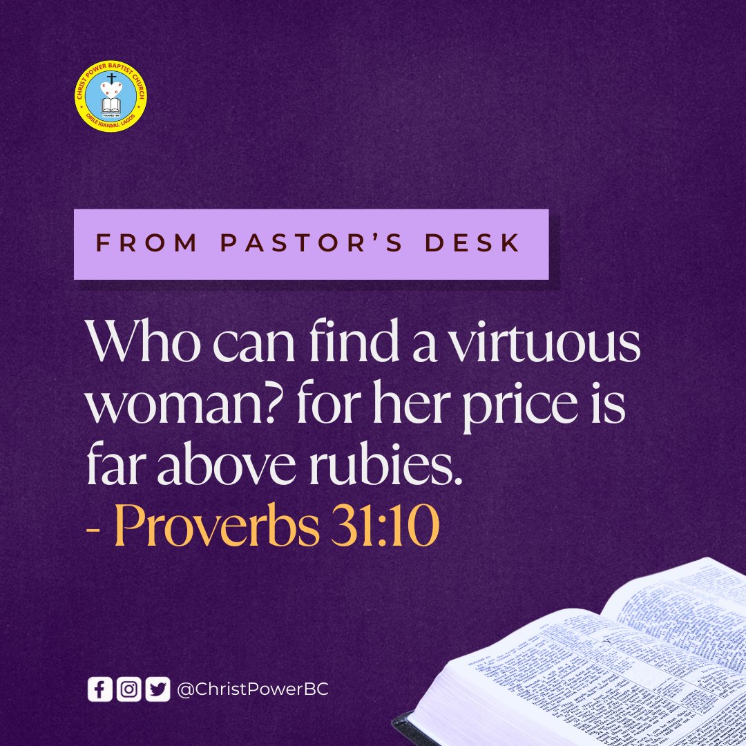 christpowerbc's tweet photo. From Pastor's Desk.

#ChristPowerBC 
#ChristPower #ChristPowerBCOrile https://t.co/qVv2hLjYm3