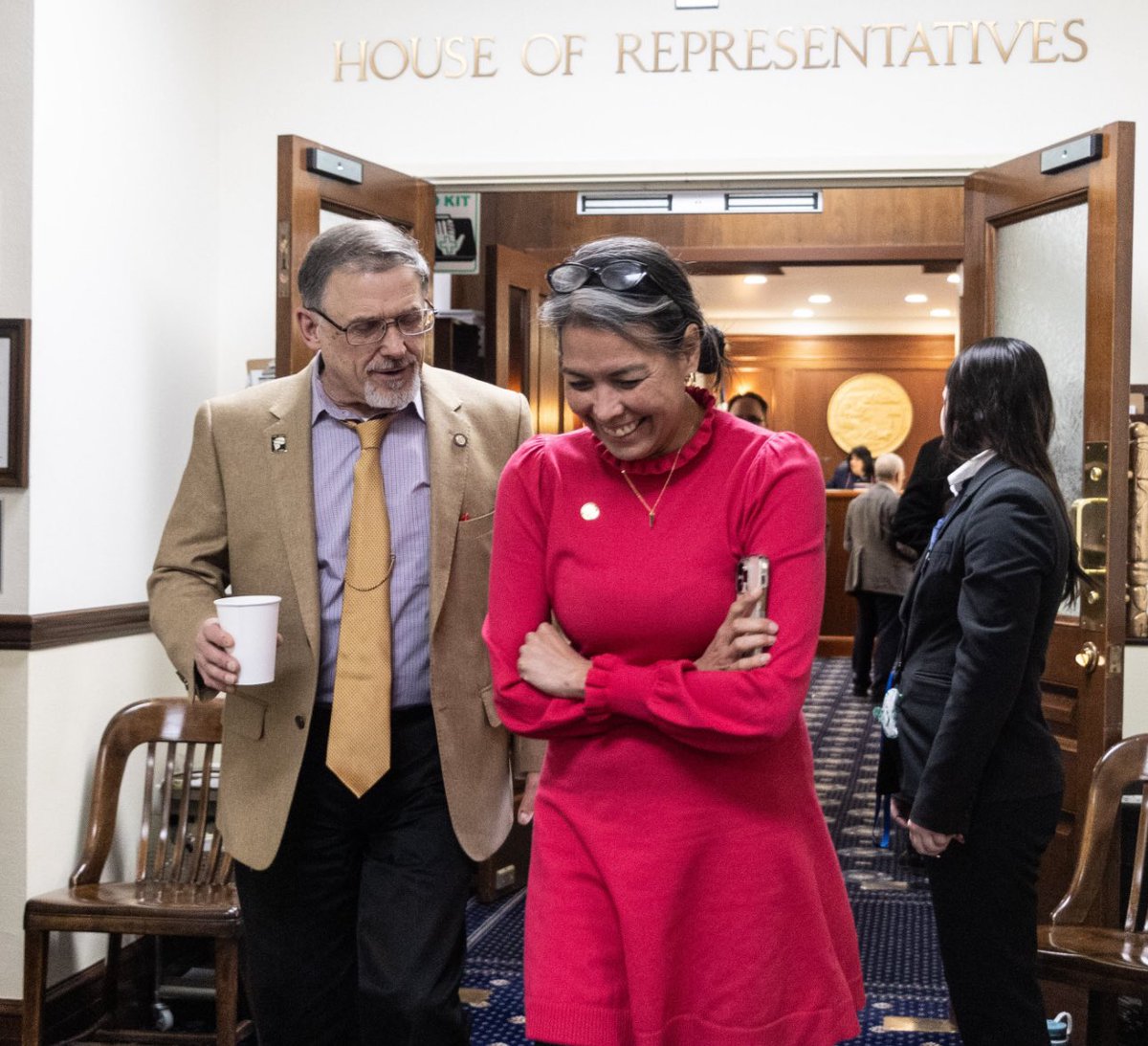 AK Legislature has adjourned sine die!
Care to read about the FY25 budget &amp; what transpired over the last days? Check out Maxine’s Message at: 
bit.ly/4aniUbh  sine die literally means to adjourn “without a day.” For lawmakers, it signifies "time to go home."  #akleg