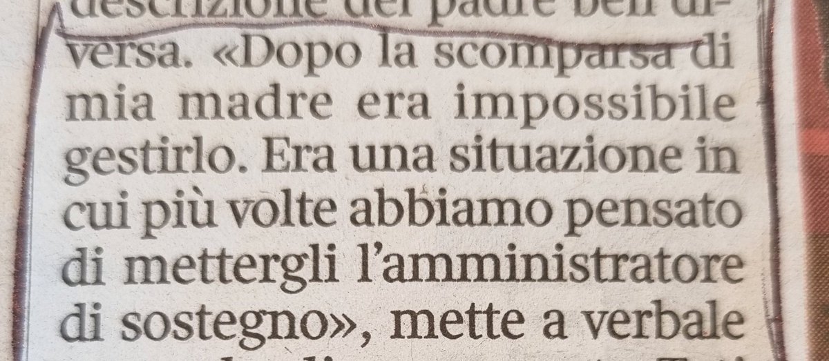 In queste due dichiarazioni di Spinelli padre e Spinelli figlio c'è forse il cuore della questione. #Rassegnati