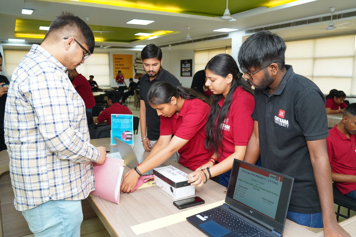 The School of Engineering and Technology and the Association for Computing Machinery (ACM) Student Chapter, Chitkara University Himachal Pradesh, in collaboration with the Chitkara Alumni Association Network (CAAN), hosted 'Explorhibit '24,' an exhibition of innovative student