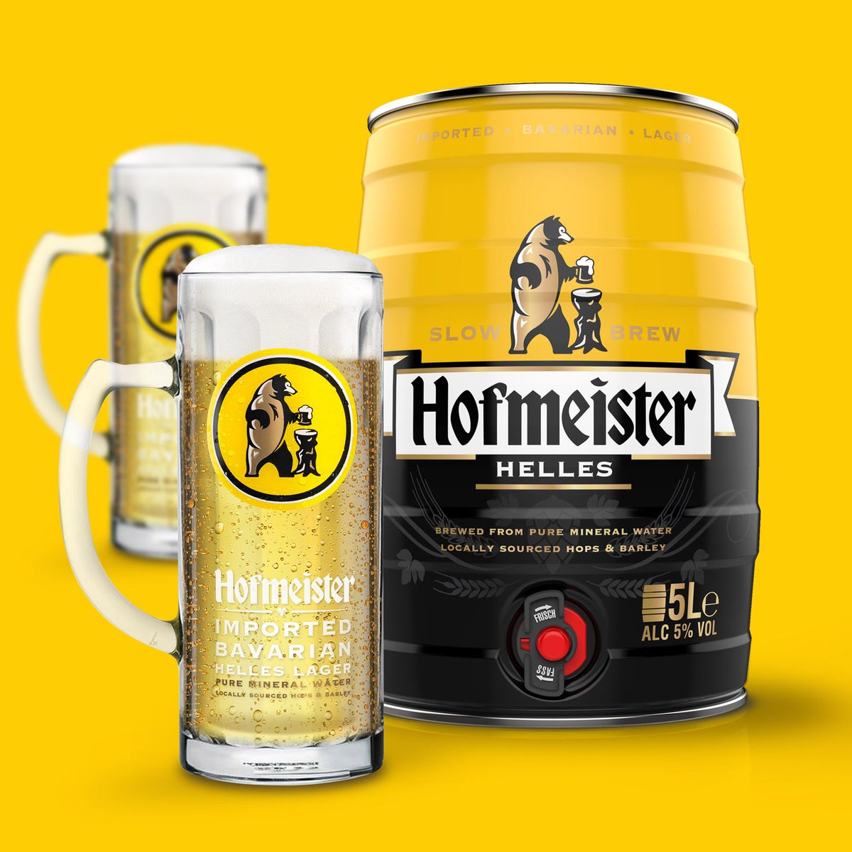 HERE WE GO!! We've teamed up with the wonderful people over at Hofmeister for this weeks giveaway! 1 lucky winner will receive a 5L mini keg along with 2 steins to polish it off! Just follow these simple steps 👇🏻 Follow us and @hofmeister_beer Like ❤️ and share 🔄 this post