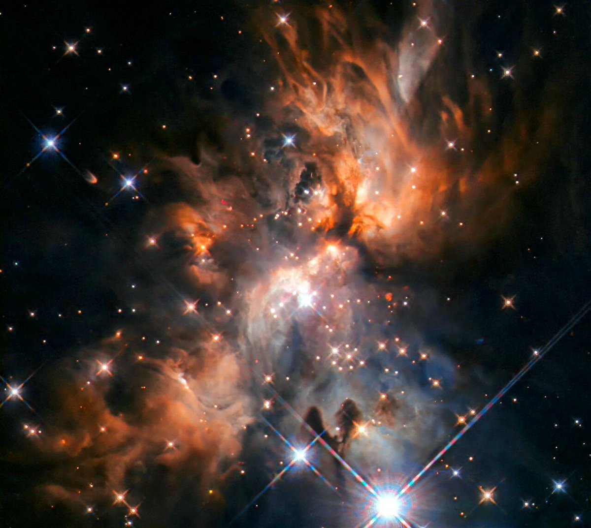 Through the Clouds
Hubble