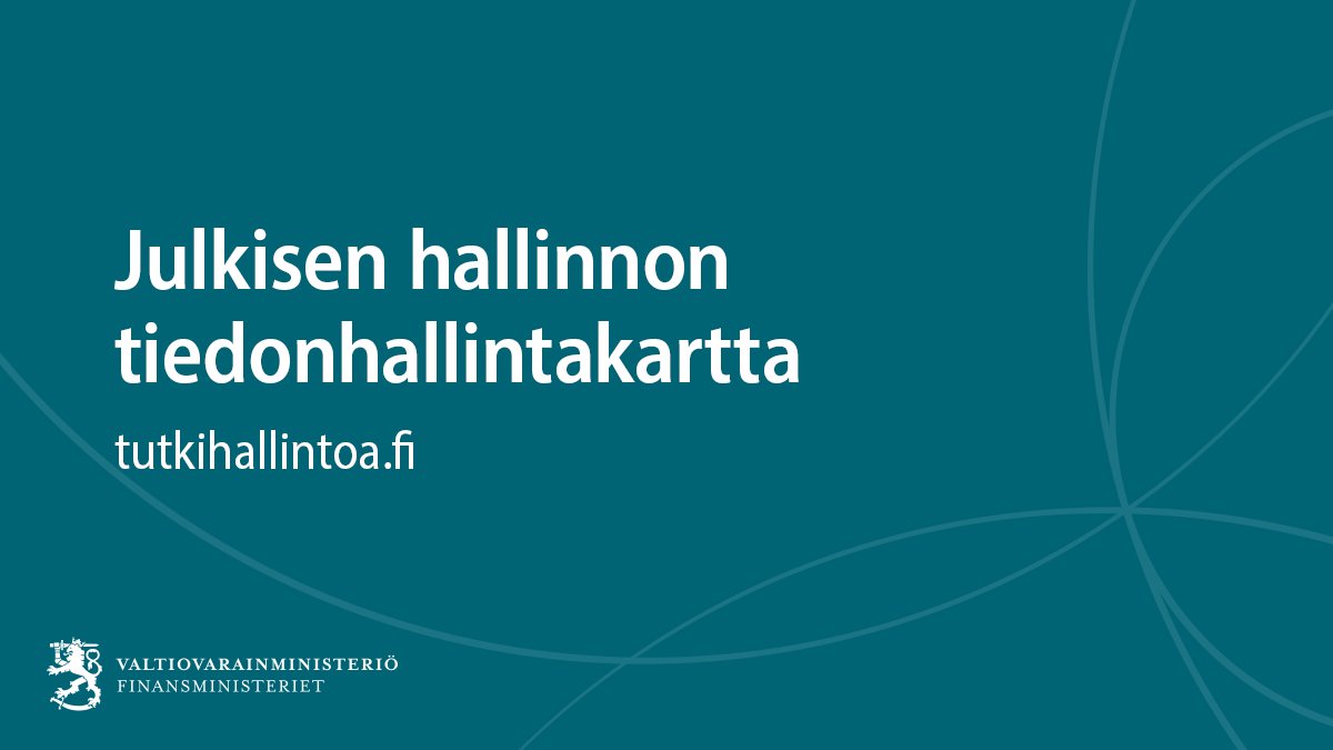 Ajantasaistimme julkisen hallinnon tiedonhallintakartan. Sen avulla voidaan arvioida aiempaa paremmin, millaisia vaikutuksia laajoilla hallinnollisilla tai rakenteellisilla muutoksilla on. Tutustu: tutkihallintoa.fi/tiedonhallinta… #Tiedonhallintakartta | #JulkinenHallinto