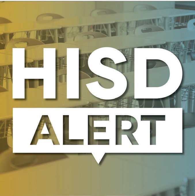 Patrick Henry MS Families & Community,  Due to extensive storm damage, all HISD campuses will be closed, Friday, May 17.  Our primary concern is the safety and well-being of our students, staff, & their families.  We hope you're all staying safe & dry during this time.