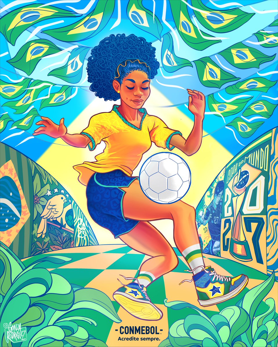 É nossa! 🤩🏆 Brasil, o país do futebol será sede da Copa do Mundo Feminina FIFA 2027. A América do Sul volta a receber o maior evento do mundo. ¡Es nuestra! Brasil, el país del fútbol será sede de la Copa Mundial Femenina de la FIFA 2027. Sudamérica vuelve a recibir el evento