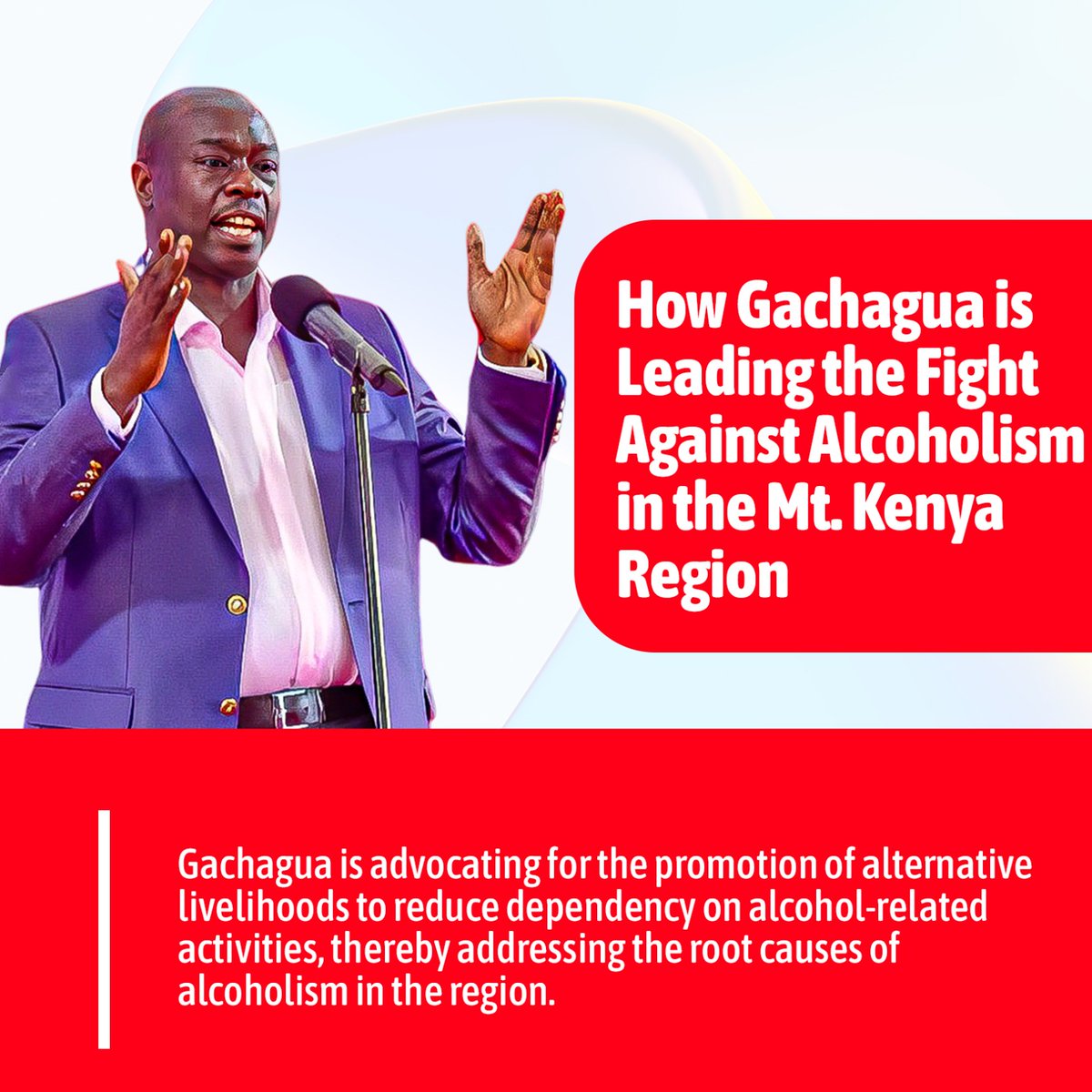 We must empower the young people to be busy this will help in preventing drug addiction making them busy Stop Illicit Brew #GachaguaVsIllicitBrews #RigathiOnAssignment