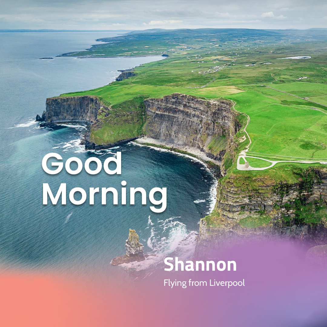 Ever considered Shannon? 🇮🇪 Gateway to Limerick and Ireland's incredible west coast, you can fly direct to Shannon from Liverpool with Ryanair ☘️👉 ljla.uk/3Ooq8n9