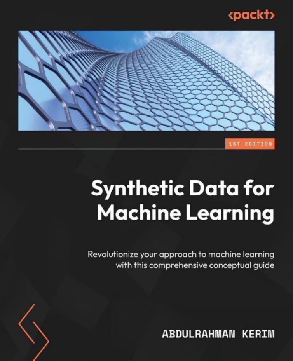 Synthetic Data for #MachineLearning: amzn.to/42g5wmM
[Purchase of book includes free PDF eBook copy]
————
#AI #DeepLearning #DataScience #BigData #NLProc #ComputerVision #DataStrategy #DataScientists #PredictiveAnalytics #Analytics #DataInnovation