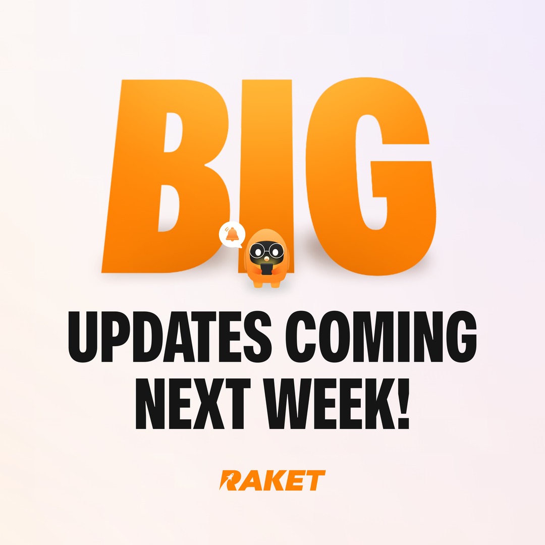 📣 BIG updates coming next week! We are 100% sure you'll love them. Stay tuned! 👀