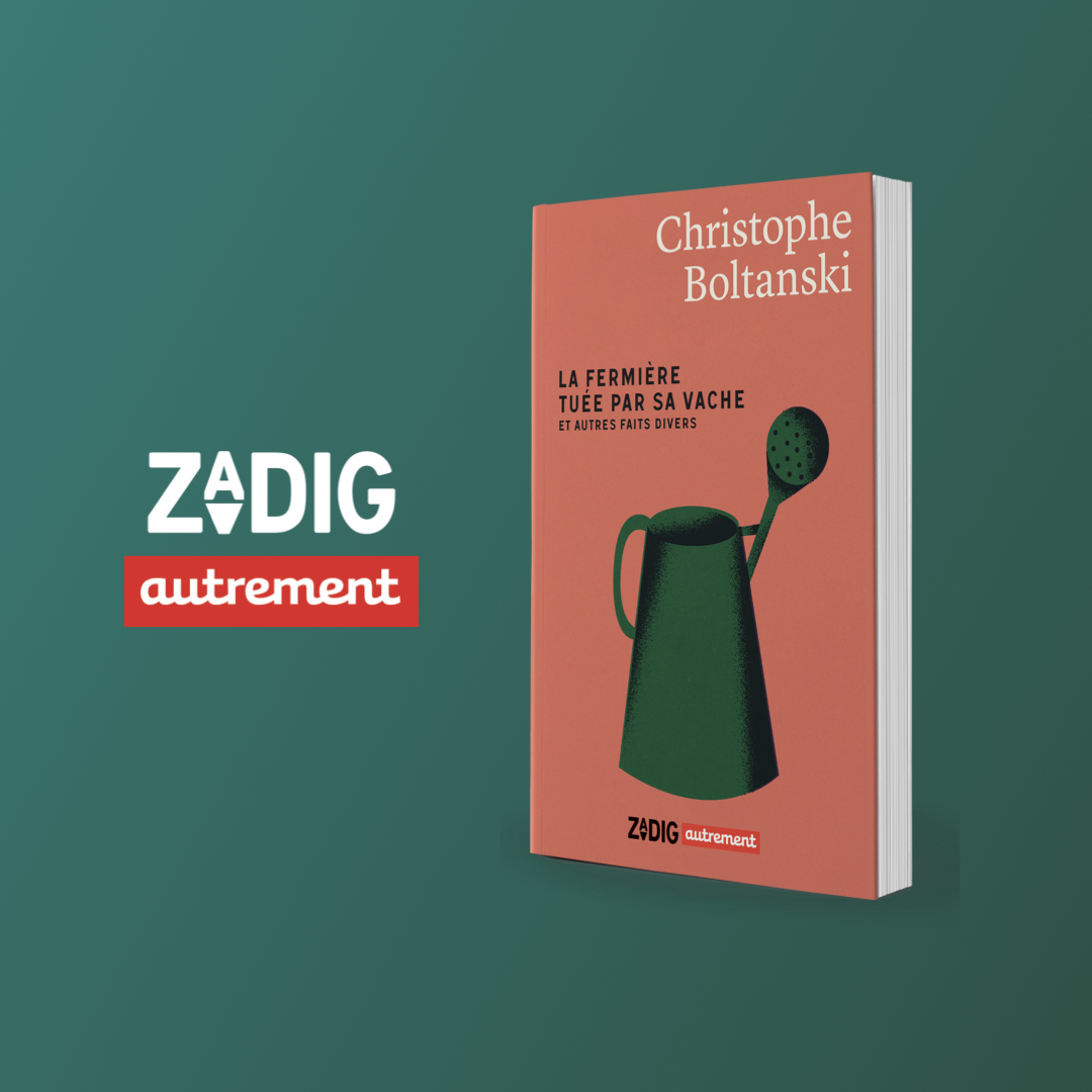 #VendrediLecture Et si à travers des enquêtes retraçant des faits divers qui ont eu lieu en France, on pouvait mettre en lumière les problématiques des Français au quotidien ? « La fermière tuée par sa vache » @cboltanski est disponible en librairie ! @zadiglemag & @EdAutrement.