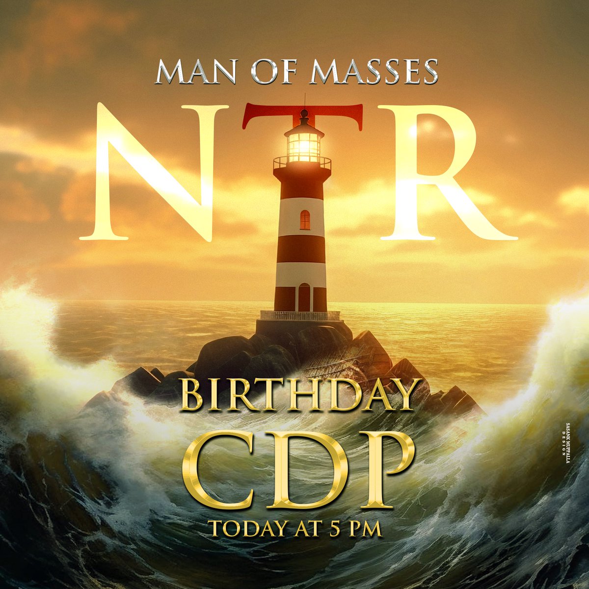 The Most Awaited @tarak9999's Birthday CDP Will Be Released Today At 5:00 PM 🐯 All #JrNTR Fans Get Ready To Update Your DPs Across The Social Media Platforms, Your DPs Will Glow With Tarak Anna Contagious Smile ♥️ #ManOfMassesNTR