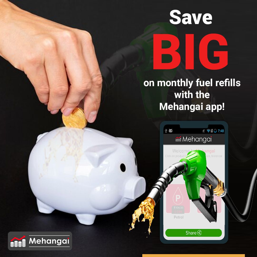 Download the Mehangai app and get daily updates on your city's fuel prices!
Download #Android App Now: buff.ly/45RUJkf
Download #iOS App Now: buff.ly/43Nmc4P
#mobileapplication #FutureApp #TankFull #mobileapps #androidapp #iosapp #fuelprice #petrol #diesel