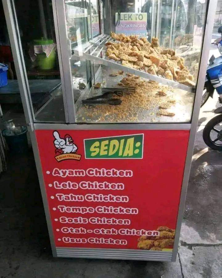 menu serba chicken gaes