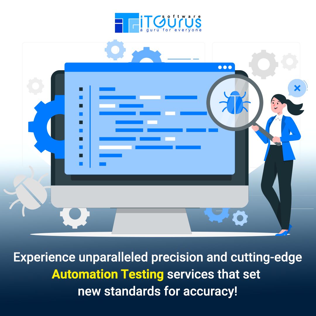 iT Gurus Software offers the most scalable and trusted Automation Testing services! 
 Visit us :buff.ly/3P4Dl5R
#innovation #iTGurusSoftware #safest #ITservices #androidapps #Digitalmarketing #ITprojects #Seamlessintegration #web #mobileapplication