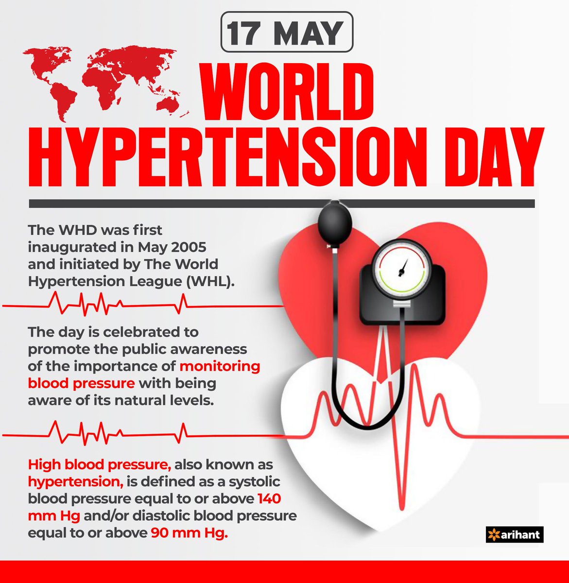 Manage Stress: Practice stress-reduction techniques such as deep breathing, meditation, yoga, or hobbies that you enjoy. Chronic stress can contribute to hypertension.
#BeatThePressure 
#WorldHypertension
@consumerVoiceIn
@UnityEkta1