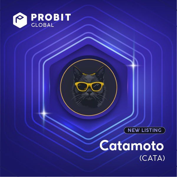 😺@4catamoto Aktif @ProBit_Exchange!

🟢 Trading OPEN

👉 Full details: probit.com/hc/10000009812…

#ProBitGlobal #Newlisting #DeFi #CATA #Altcoins