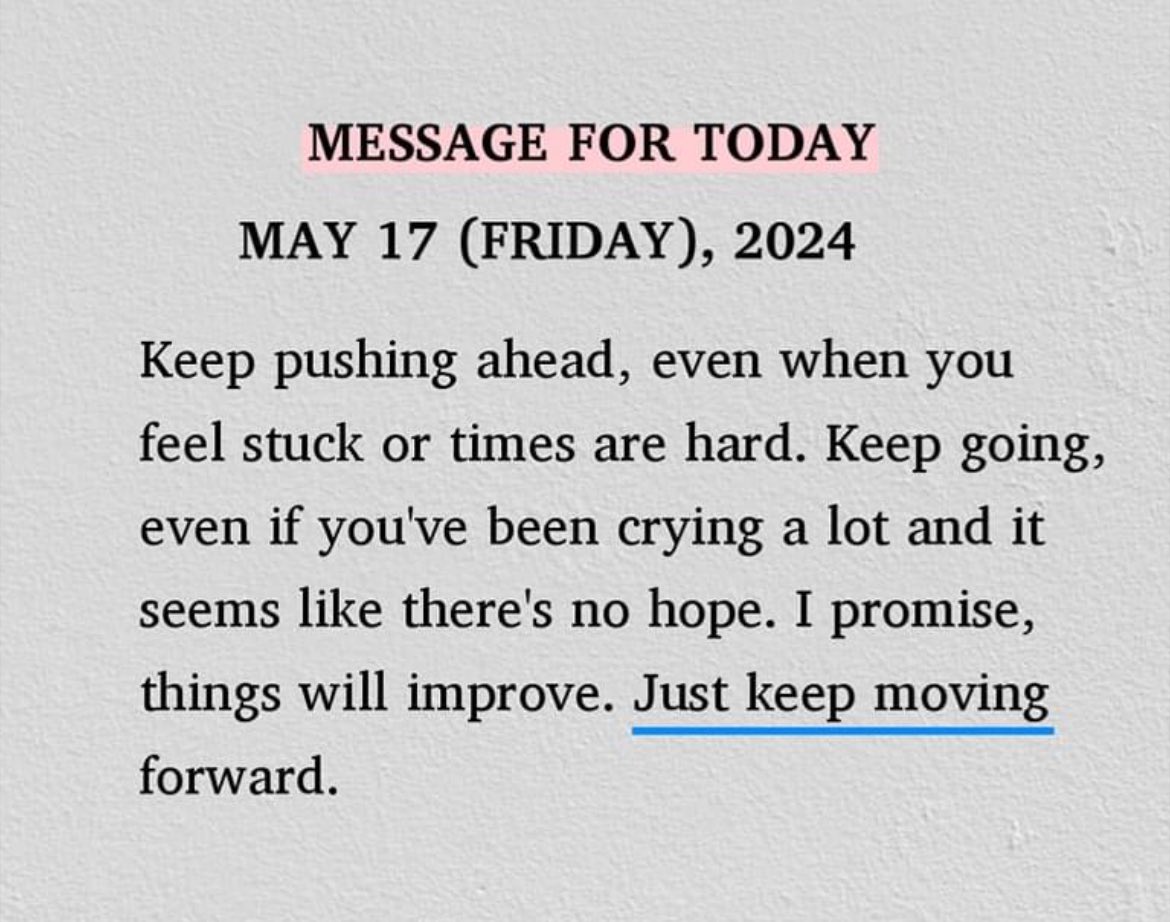 Keep pushing