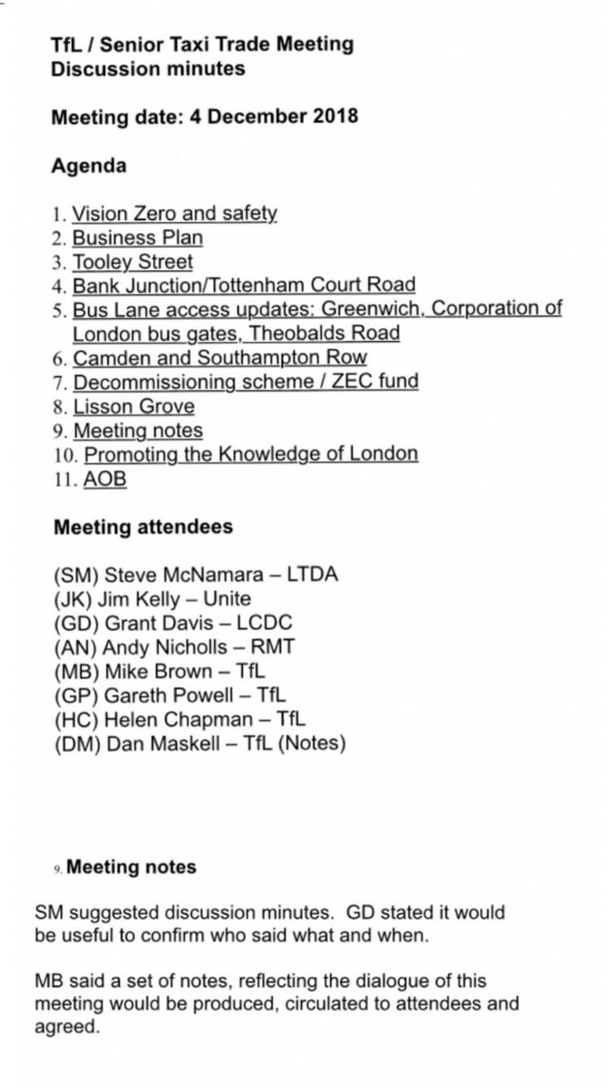 @fairwaypaul @ChairRMTLdnTaxi Oh and by the way, it was the club that requested and successful in having comments attributed!! Isn’t it good to have and store these meeting notes, especially when they dispel waffle