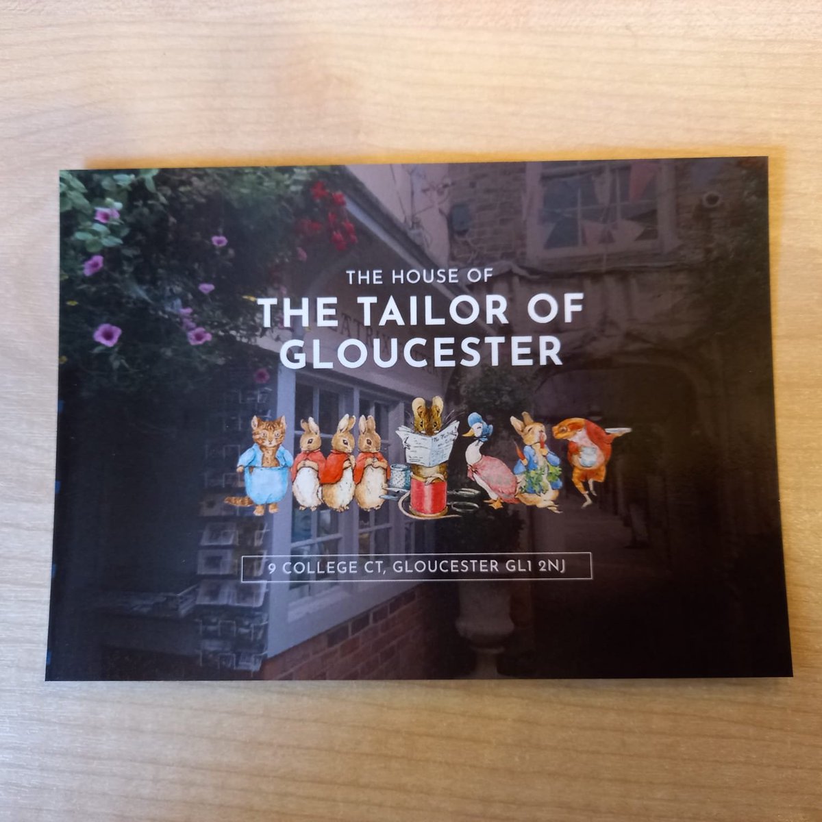 We've got some new design postcards for sale in the shop at 80p each.  We'll get these on the website soon.

#BeatrixPotter #VisitGloucester