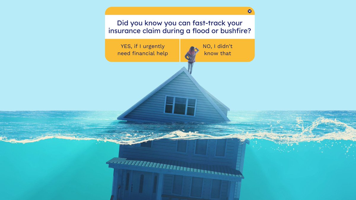 If disaster strikes, here's some good news: #Insurers prioritise fair & fast settlements, especially for those facing #financialhardship or mental health challenges. 💸

📢 Did you know you can fast-track your #insuranceclaim during a #disaster? Share below 👇

#HandleMyComplaint