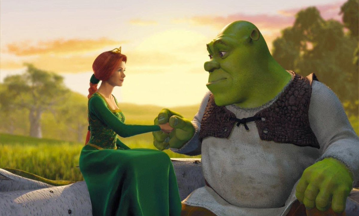 Un día como hoy pero de hace 23 años, SHREK era estrenada en cines. Una de las películas mas amadas de todos los tiempos 💚