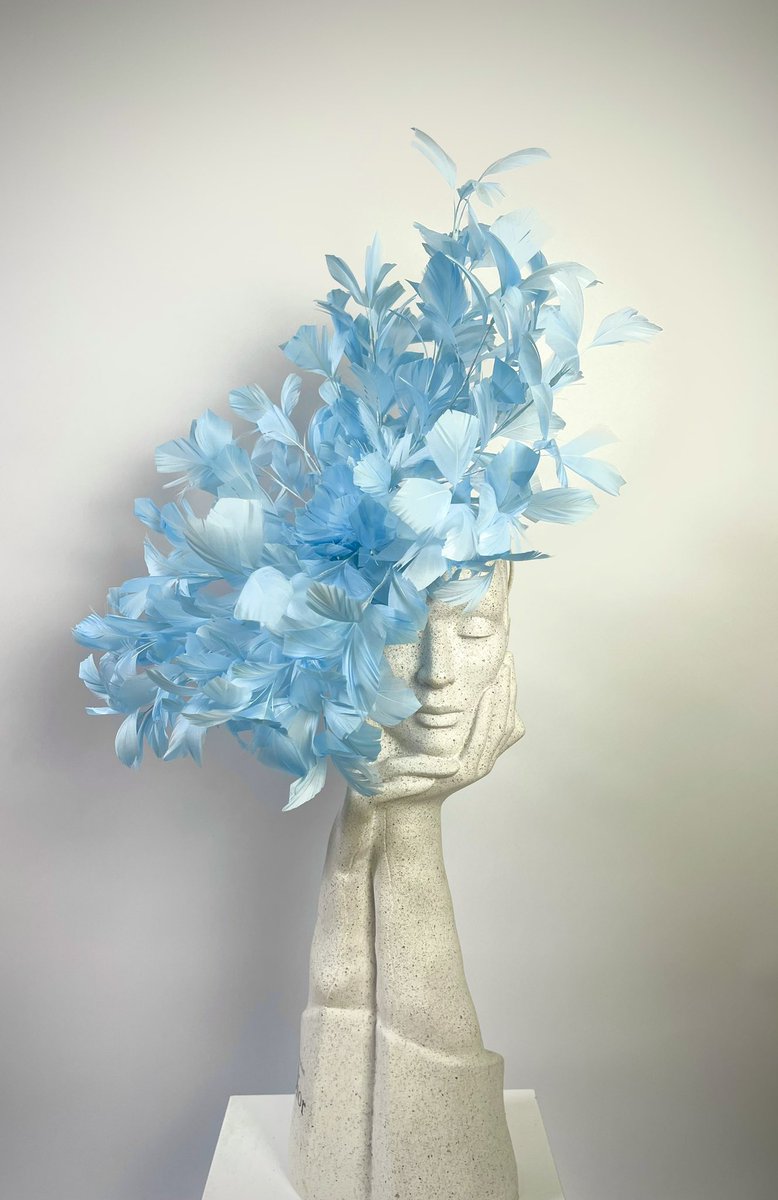 Something Blue 😍😍😍carriejenkinson.co.uk #carriejenkinsonmillinery