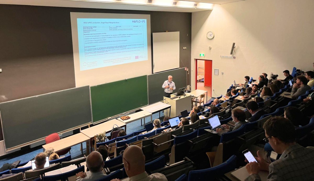 Thanks to all the attendees, speakers & hosting team of the @HaploiPS @COSTprogramme event this week. Amazing discussions & a buzzing atmosphere from the 75 researchers who attended to work on providing a framework for hiPSC generation. 👉 More here: haplo-ips.eu