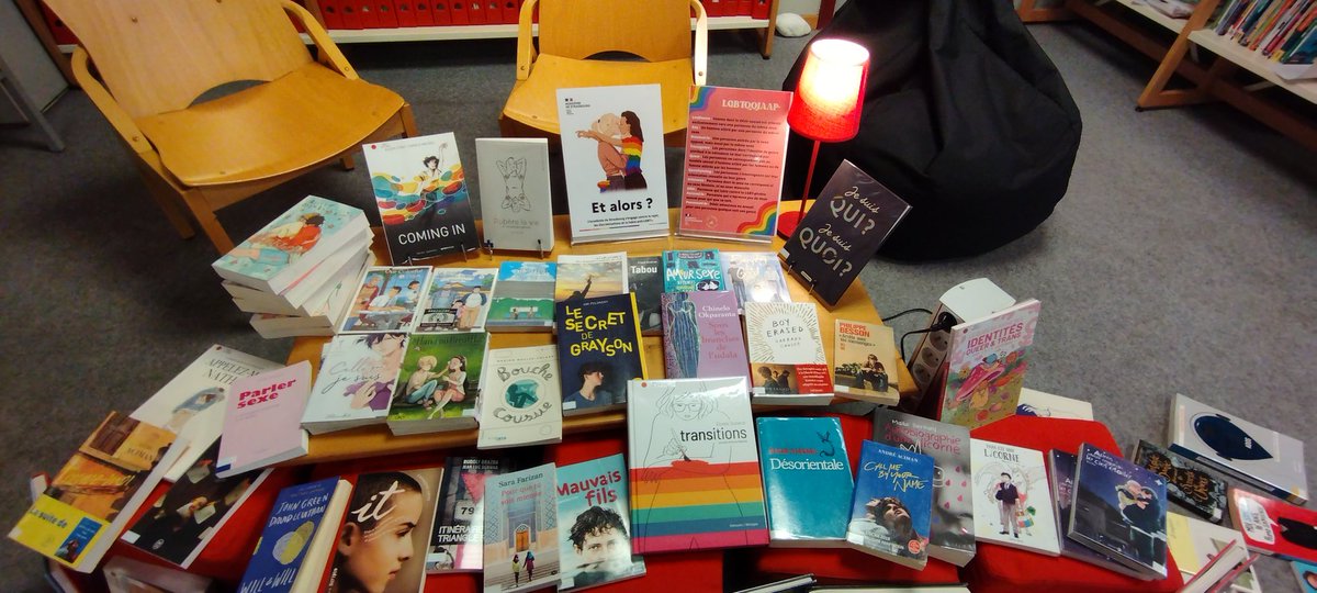 CDI Lycée Yourcenar (@cdilmy) on Twitter photo 17 mai : Journée mondiale de lutte contre l'homophobie, la transphobie et la biphobie
-> l'occasion d'une sélection de livres et de films à (re)découvrir au CDI du <a href="/LyceeYourcenar/">Lycée Yourcenar</a> !
Quelques nouveautés et beaucoup de pépites ! 17 mai : Journée mondiale de lutte contre l'homophobie, la transphobie et la biphobie
-> l'occasion d'une sélection de livres et de films à (re)découvrir au CDI du <a href="/LyceeYourcenar/">Lycée Yourcenar</a> !
Quelques nouveautés et beaucoup de pépites !