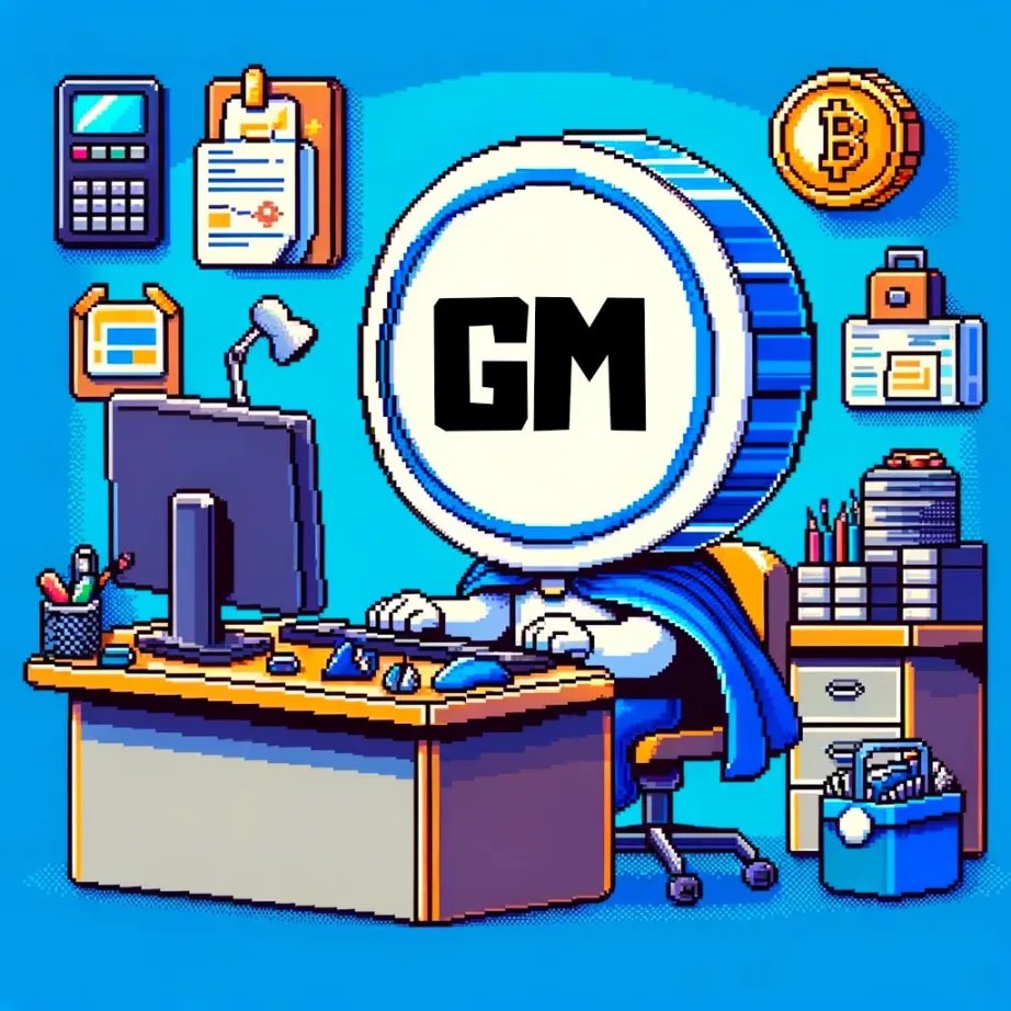 $GM legends 😎
Let’s celebrate Friday 💙
The GM office is always open 🫡

#heywallet send 420000 $GM to the first 333 retweets and comment #THEGMMACHINE