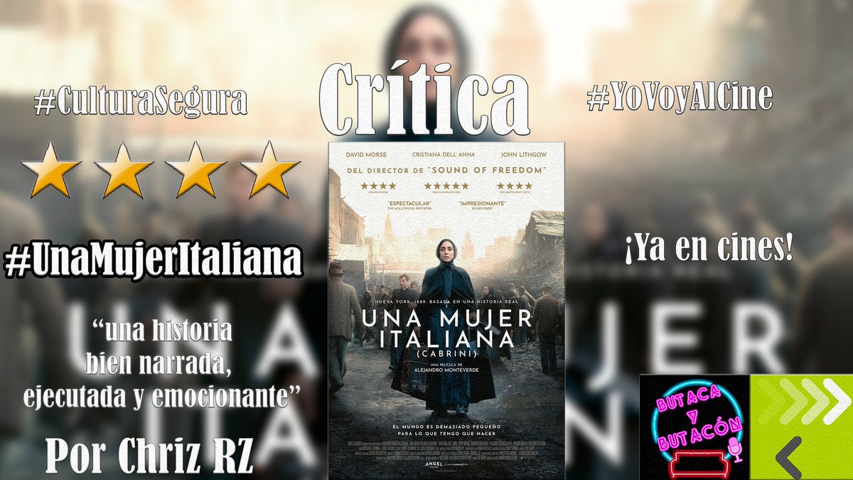 📝#Crítica #Cine #Cultura #Review #Biopic ➡️'Una Mujer Italiana': Nadie es libre hasta que todos somos libres. ⭐️⭐️⭐️⭐️ @acontrafilms @AngelStudiosInc @angelstudios_es ➡️Por @ChrizRz #UnaMujerItaliana #Cabrini ¡Ya en cines! la-fm.es/?p=37371